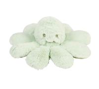 Nattou Lapidou Doudouu - Peluche a forma di polpo con sonaglio per neonati, 25 cm, colore: verde tiglio
