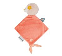 Nattou Mini Doudou per Neonato, Cotone e Velour, Riccio Zoe, Per Neonati e Bambini Prematuri, Ca. 28 cm, Mila, Zoe e Lana, Azzurro