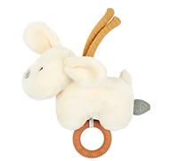 Nattou Mini-Peluche Musicale, Charlie il Cagnolino, Con Carillon Integrato, 17 cm, Vegano, Flanella, Cotone/Poliestere, Vaniglia