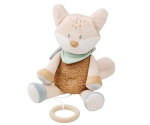 Nattou Musical Cuddly Fox FLO, OLI, ERNEST, 24 cm, Flo Mint Green