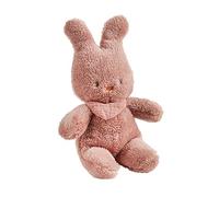 Nattou Peluche Coniglietto in Poliestere, Compagno di Avventure dalla Nascita, 33 cm, Vegano, Tipidou, Rosa Antico