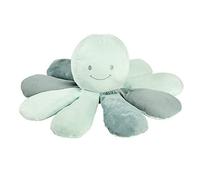 Nattou Peluche Polpo Maxi, 100 x 45 x 45 cm, Lapidou, Verde Menta