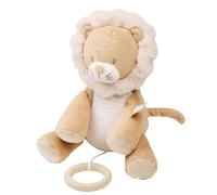 Nattou Musical Cuddly Lion FLO, OLI, ERNEST, 27 cm, Ernest Brown