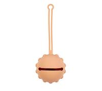Nattou Portaciuccio in Silicone, Pratica Custodia per Tutti i Modelli di Ciuccio, Senza BPA, Circa 21 cm, Silicone, Caramello