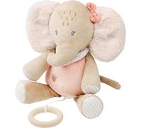 Nattou Musical Cuddly Elephant FLO, OLI, ERNEST, 24 cm, Oli Pink