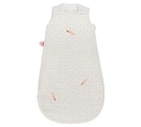 Sacco nanna per autunno/inverno, Fantasia con piume, TOG 2.5, 70 cm, Cotone/Poliestere, Sasha e Pauline, Bianco/Rosa