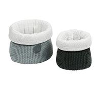 Nattou Set of 2 nursery basket 20 * 20cm + 20 * 15cm