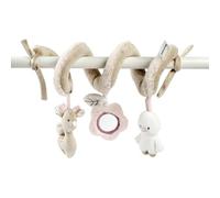 Nattou Spirale Gioco, Con Sonaglio, Squeaker e Altre Attività, 100% Poliestere, FanFan, Beige