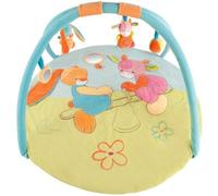 NATTOU - Tapis rond avec arche funny farmers