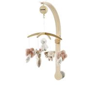 Nattou Telefono con Carillon, Dolce Ninna Nanna "La-Le-Lu", Poliestere/Legno, FanFan, Beige