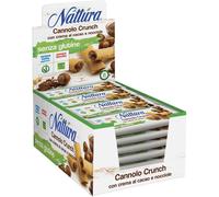 nattura cannolo crunch cacao e nocciole 5 pezzi da 25 g