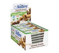 Nattura cannolo crunch cacao e nocciole 5 pezzi da 25 g