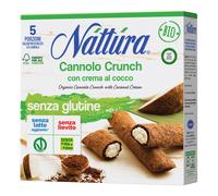Nattura cannolo crunch con crema al cocco bio 5 pezzi da 25 g