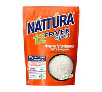 NATTURA PROTEIN SPORT Fiocchi d'Avena Istantanei, 375 g | Avena 100% Integrale, Ideale per la Preparazione del Porridge Istantaneo, Senza Zuccheri Aggiunti, Alta Solubilità