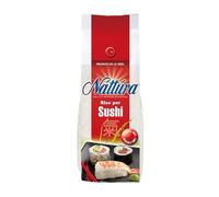 Nattura® | Riso Fino Loto | Riso per Sushi in Sacchetto - 500 Gr