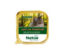Natua Country Cat Adult Patè Grain Free 100 gr - Gamberetti - Confezione da 34 pezzi - Cibo umido per gatti - 1° ORDINE? scegli lo sconto BZR5 / BZR20 + 200 punti fedeltà
