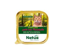 Natua Country Cat Adult Sterilised Patè Grain Free 100 gr - Prosciutto - Confezione da 34 pezzi - 1° ORDINE? scegli lo sconto BZR5 / BZR20 + 200 punti fedeltà