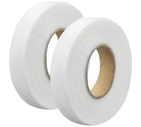 NATUCE 130M Orlo Termoadesivo, 2PCS Nastro Adesivo in Tessuto, Nastro Termoadesivo, Orlo Termoadesivo Tende, Tessuto Orlo Rapido Adesivo, Nastro Adesivi Tessuti per Vestiti Pantaloni Jeans (20mm)