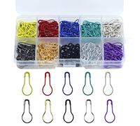 NATUCE 300PCS Spille da Balia, Spille di Sicurezza Metallo, Spille da Balia a Forma di Lampadina, Spille da Calabash, Sicurezza Pin, Spille da Balia Metallo per Abbigliamento Crafting e Fai da Te
