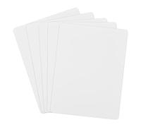 Natuce 5Pezzi Pratica Della Pelle del Tatuaggio,Pelle Sintetica Tattoo,Esercizi per tatuaggio,Pelle Sintetica del Tatuaggio,Adatto per Principianti del Tatuaggio e Artisti Esperti-19x14x0,1cm,Bianco