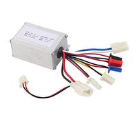 Natudeco Controller di spazzola per cuscinetti per scooter elettrico 24V 250W Accessorio per il controller della velocità motociclistica in lega di alluminio JK-31c Silver