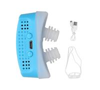 Natudeco Dispositivo Anti Russamento Tappo Automatico per Russare Sollievo Elettrico Macchina per Russare Tappo Elettrico per Russare per Russatori Pesanti Dormire Meglio(Blu)
