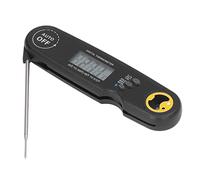 Natudeco Meat Thermometers, Instant Read Food Thermometer Digital Meat Thermometer Probe Quick Temperature Measurement for Grill Cooking (Black)