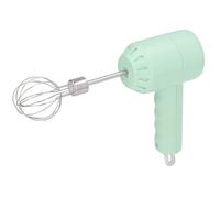 Natudeco Sbattitore elettrico senza fili 3 velocità Mini frusta Montalatte portatile Mini mixer portatile per la cottura di torte Sbattitore per uova Crema per uova Verde