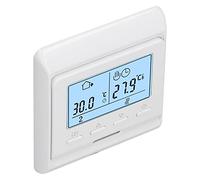 Natudeco Termostato programmabile ME5516 2W Termostato per Riscaldamento Touch Screen a Colori Termostato Intelligente per condizionatore d'Aria Sistemi di Controllo della Temperatura 5-95 ℃(16A)