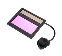 Natudeco TX600D Solar Auto Oscuramento Occhiali di Saldatura Lente Montata sulla Testa di Sicurezza Protettiva Saldatore Maschera Lente Anti-arco Saldatura Oscuramento Lente Casco 110 90mm