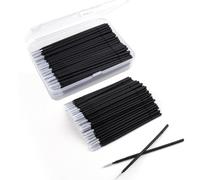 Natuhana 200Pcs Pennelli Micro Applicatori,Microbrush per Laminazione Ciglia per Mascara