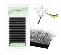Natuhana Extension Ciglia W Forma 3D 4D 5D 6D 7D 8D 0.07 C D L LU Curl 8-15mm Classico Ciglia Ciuffetti Naturali Premade Fan Eyelash Extensions Volume Russo Professionale