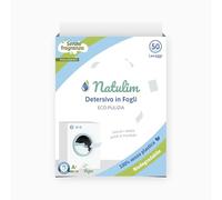 Natulim - Detersivo in strisce per lavatrice (50 lavaggi) - Include effetto morbidi, ecologico, anallergico, Zero Waste, Made in EU - Set pulito e morbido senza sporcare il pianeta (Senza Profumo)