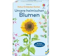 Natur-Entdecker-Karten: Unsere heimischen Blumen: Box mit 30 Karten, die heimische Blumenarten zeigen und vorstellen - für Kinder ab 6 Jahren