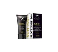 NATUR UNIQUE - Crema Solare Viso Corpo 50+ Spf - Altissima Protezione Solare, Con Acido Ialuronico E Aloe Vera, Bianco