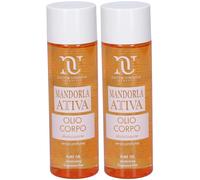 Natur Unique Mandorla Attiva Olio Corpo Senza Profumo 2x200 ml