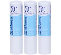 Natur Unique Stick Labbra Acido Ialuronico 3x1 St