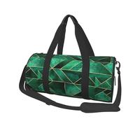 Natura astratta - verde smeraldo, Borsone da viaggio di grande capacità Borsa rotonda Borsa da viaggio sportiva Borsa da viaggio Borsa da fitness