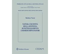Natura cognitiva della sentenza di patteggiamento
