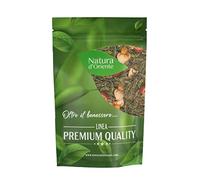 NATURA D’ORIENTE Tè Verde Mirtillo e Boccioli di Rosa 100g - Tè Verde Sencha gusto dolce - Infuso Profumato e Delicato