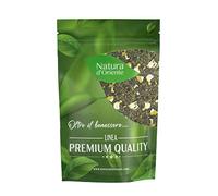 NATURA D’ORIENTE Tè Verde Zenzero e Mela 100g - Con Tè Bianco, Pezzi di Zenzero e Foglie di Mora Dolce - Infuso Fruttato e Speziato - Miscela Naturale.