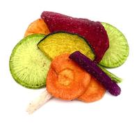 NATURA D’ORIENTE Verdure Chips Croccanti - Mix di Ortaggi Essiccati con Sale - Snack Vegetale Senza Coloranti (2500g)