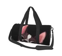 Natura del Boston Terrier, Borsone da viaggio di grande capacità Borsa rotonda Borsa da viaggio sportiva Borsa da viaggio Borsa da fitness