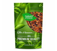 NATURA D'ORIENTE Infuso Amaretto e Ciliegia 100g | Tisana alla Frutta dal Gusto Dolce e Intenso | Senza Teina, Note di Ciliegia