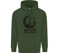 Natura È il Mio Religion Halloween Strega Bambini Felpa con Cappuccio