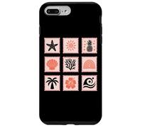 Natura francobollo collage avventura all'aperto Custodia per iPhone 7 Plus/8 Plus