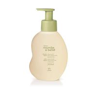 Natura - Gel detergente delicato corpo e capelli Mamae e Bebe - Per l'igiene del bambino - Pulisce delicatamente - Dermatologicamente testato - Approvato dai pediatri - 100% vegano - 200 ml