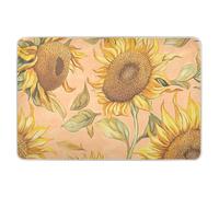 Natura Girasoli Pesca Extra Large Riutilizzabile Pee Pad per Bambini Altamente Assorbenti Pee Pad per Letto Traspirante Pannolino Pad per Bambini Adulti Animali Domestici 132,1 cm L x 86,4 cm W