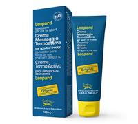 Natura House - LEOPARD SPORT - CREMA MASSAGGIO TERMOATTIVA Sport al Freddo Pre & Post Attività - Olio di Arnica, Salicilato di Metile, Oli Essenziali - 98,5% Naturale - 100ml - 100% Made in Italy