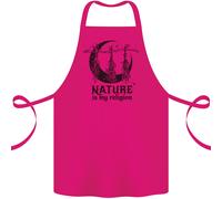 Natura Is My Religion Halloween Strega Cotone Grembiule 100% Biologico